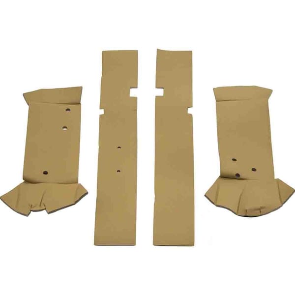 Aftermarket Fabric Cab Corner Post Cover Kit Fits John Deere Tractor 7200 7210 7400 7410 4213-P7000CPK - main